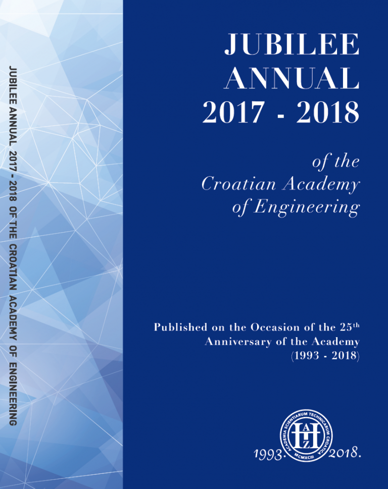 Annual 2017-2018 of the Croatian Academy of Engineering